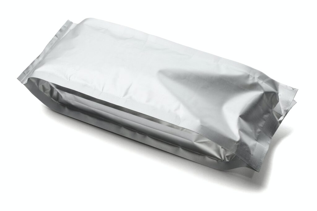 Sealed Aluminum Pouch