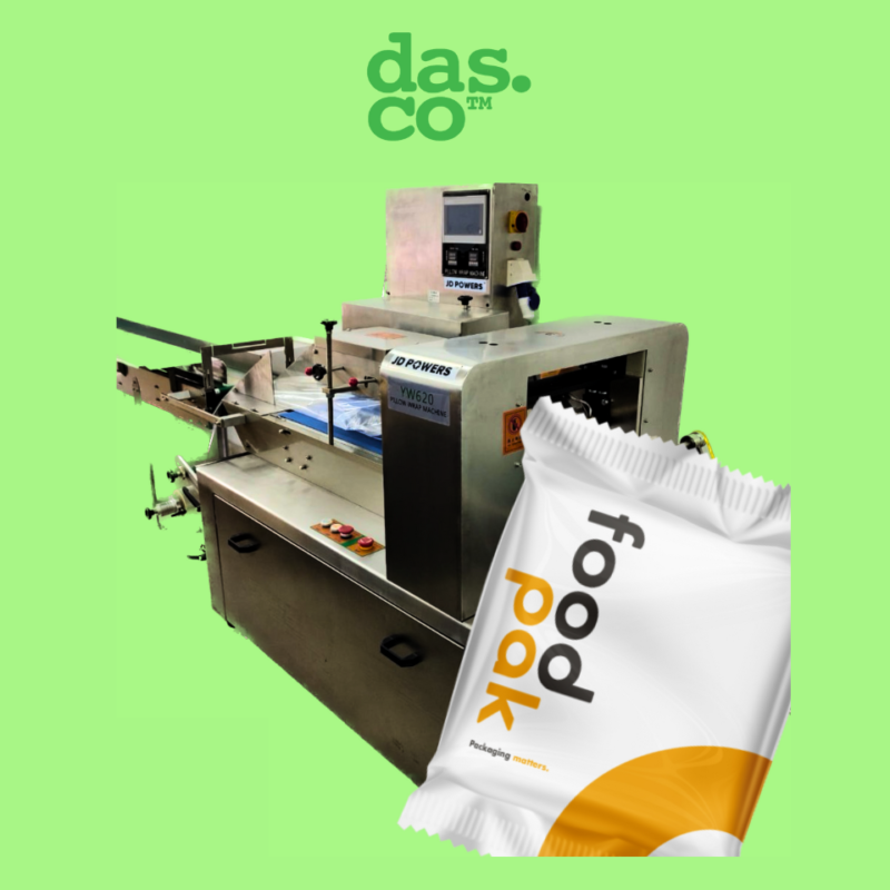 Flow Wrap Machine (sachet products from 100g to 1000g)